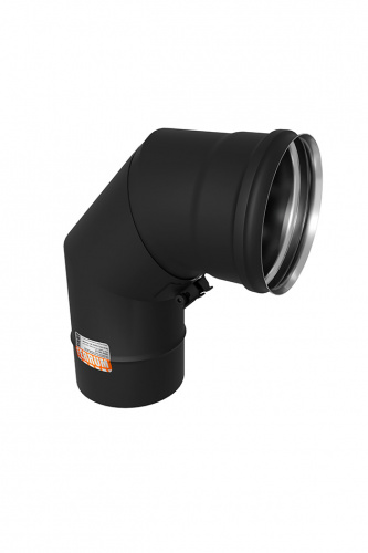 Ferrum BlackSide. Колено-ревизия 90° Ferrum BlackSide. Колено-ревизия 90°